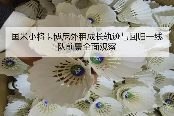 国米小将卡博尼外租成长轨迹与回归一线队前景全面观察